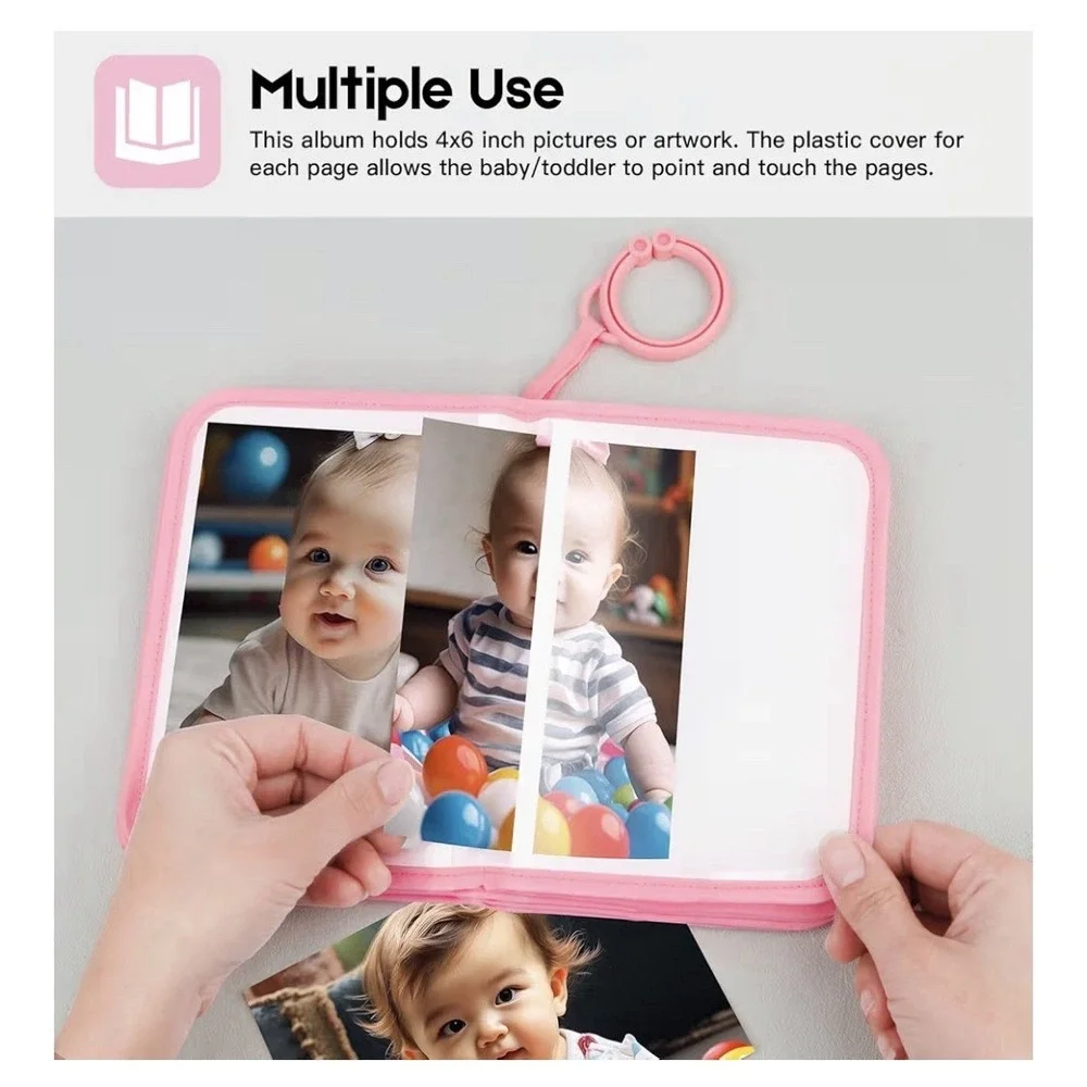 Baby's First Photo Book – Holds‎ 21 Photos (Pink 